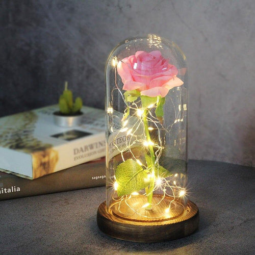 Rosa Eternal LED (A Bela e Fera)