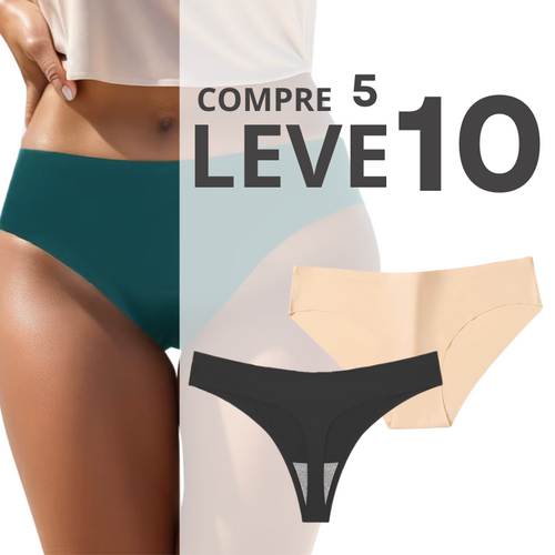 [PROMOÇÃO 50% 10 UNIDADE]  Calcinha Sem Costura™