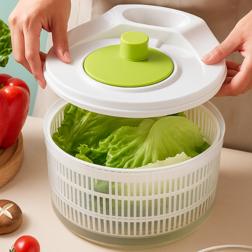 PraticClean - Lavadora e Secadora de Frutas e Hortaliças Manual - Entrega Grátis