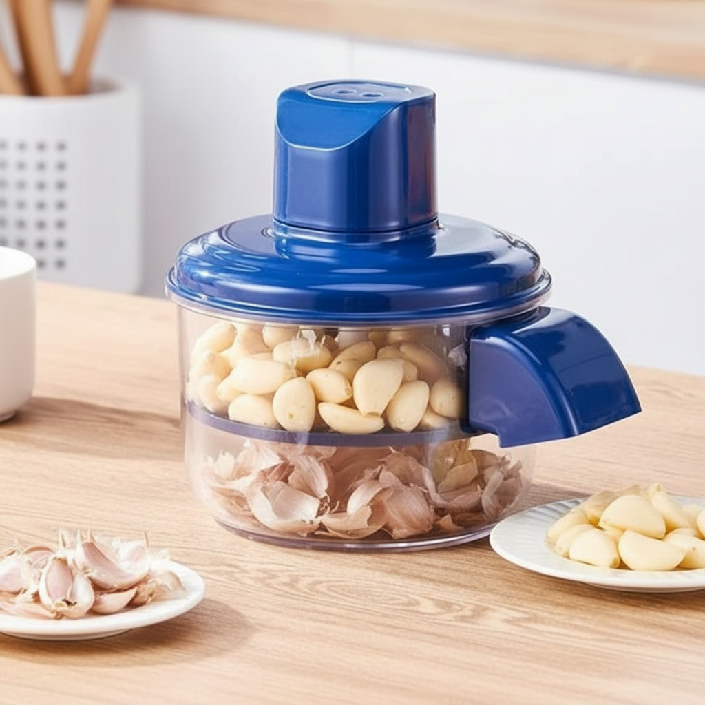 PeelPro - Descasque Alho e Frutas Em Segundos Sem Cheiro nas Mãos e Sem Bagunça - Entrega Grátis