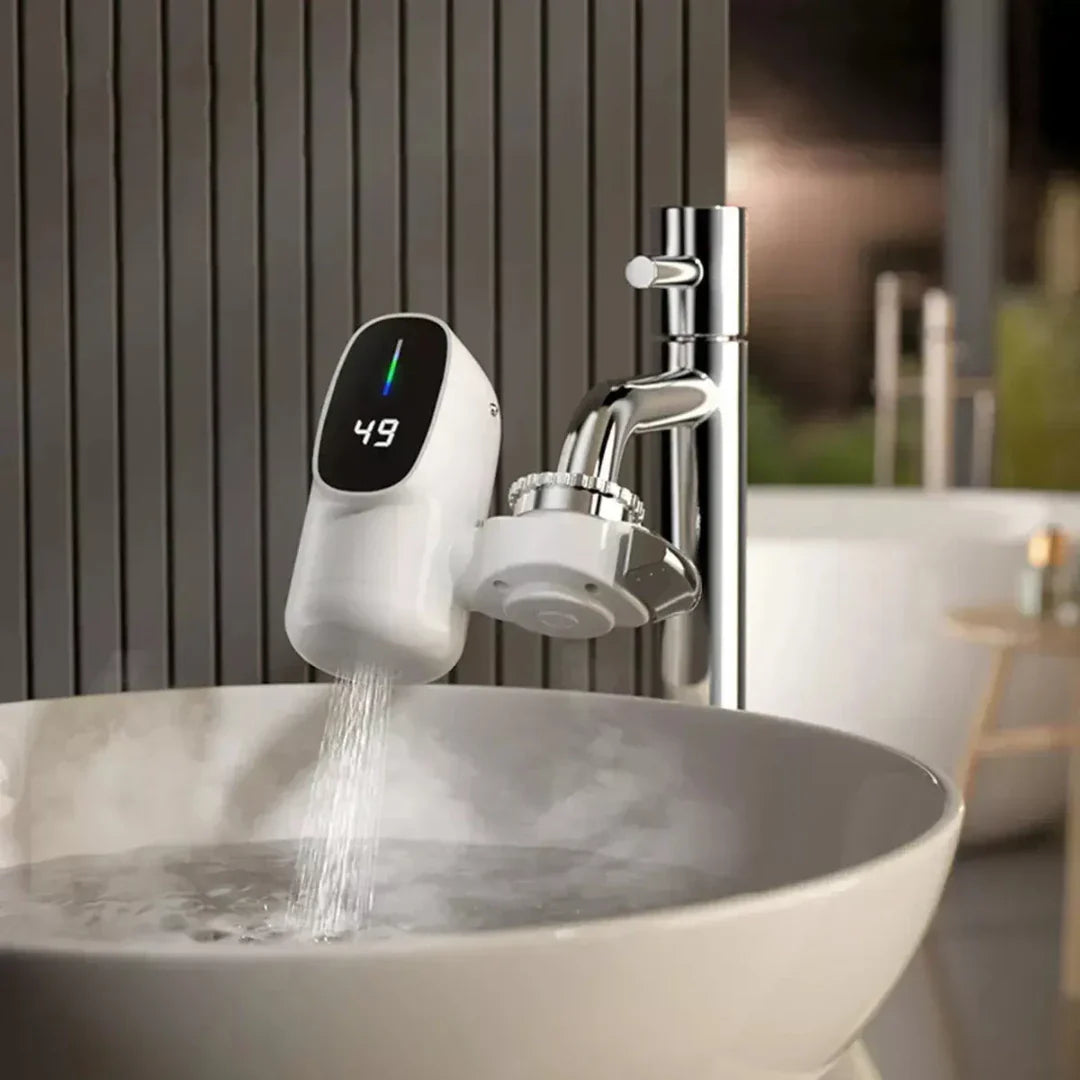 AquaLux Digital — Aquecedor Instantâneo Premium para Torneira (BIVOLT)